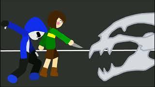 sans vs chara