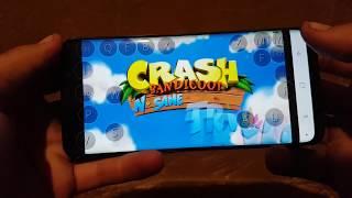 Crash Bandicoot N. Sane Trilogy ON ANDROID SAMSUNG GALAXY S9 .GOING WELL