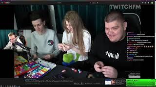 БРАТИШКИН СМОТРИТ - Топ Моменты с Twitch | Перепел Жожо - Губы | Бустер Поцеловался с Рыбой |