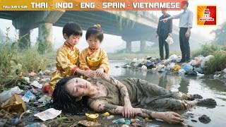หญิงสาวเมา, ตั้งครรภ์กับชายแปลกหน้า, ถูกไล่ออกจากบ้าน. แต่ให้กำเนิดฝาแฝดเทพโชคลาภ, ทำให้รวยในที่สุด.