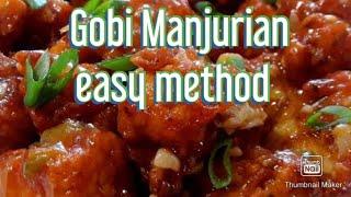 Gobi Manjurian in easy method tamil