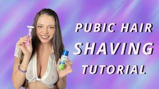 [4k] No Panties Shaving Tutorial