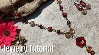 Hibiscus Flower Themed Necklace | Jewelry Tutorial and Unboxing | Sam’s Bead Box