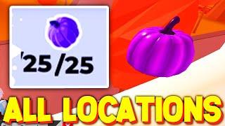 ALL 25 PURPLE PUMPKIN LOCATIONS in ADOPT ME! HALLOWEEN UPDATE! ROBLOX