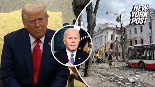 Trump calls Russia's attack on Ukraine a 'mistake' that Biden and Zelenskyy could have stopped