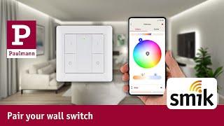 Pairing your Smart Home Zigbee wall switch