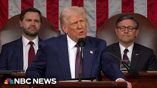 Watch President Trump's full speech to Congress