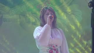 Day of Unity of Ukraine. Slavuta, Ukraine, January 22, 2022 . Song: "Bless". Oksana Stepaniuk.