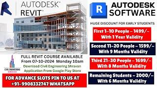 Learn Complete REVIT Architecture Software | Civil Engineering Shravan APP | Civil Engineering |