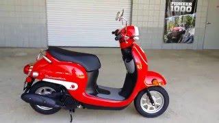 2016 Honda Metropolitan 50cc Scooter / Red | Walk-Around Video | Review at HondaProKevin.com