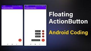 How to Implement Floating Action Button in Android Studio | FloatingActionButton | Android Coding