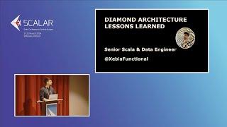 David Amancio Gil Mendez DIAMOND ARCHITECTURE: LESSONS LEARNED Scalar Conference 2024