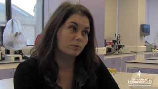 Dr Anna Williams, forensic anthropologist, joins the Forensics Dept - University of Huddersfield