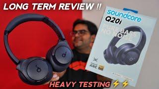 Soundcore Q20i Over the Ear ANC Headphones  A Deep Dive Review 