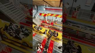 FERRARI racing COASTER ️ / Ferrari World Abu Dhabi #rollercoaster #ferrari #racing #themepark