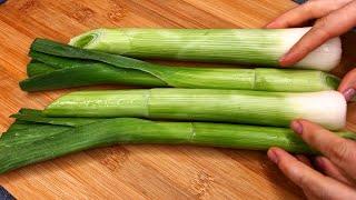  Cook leeks like this The most delicious recipe with leeks it will make you very happy try recipe