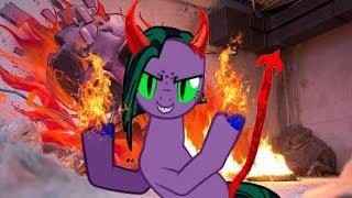 (Pony meme) "Гори" (пони креатор)