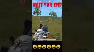 wait for End pubg mobile Lite games Funny video #short #pubg #youtube #pubglite #funny