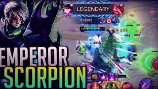 GUSION ULTRA FAST HAND MONTAGE | FAST HAND | GAME PLAY GUSION EMPEROR SCORPION |MOBILE LEGEND