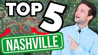 5 BEST Neighborhoods in NASHVILLE TENNESSEE! [Everything You Need To Know!]