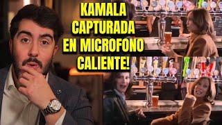 Kamala capturada en MICROFONO CALIENTE admitiendo que su campaña esta FRACASANDO