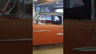 55 Chevy Convertible Project car! I got a bigger garage just by moving a car out!