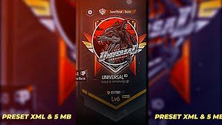 PRESET GUILD #247  SOUND SEREM KECE  PRESET FF, ML, PUBG - CC HD || 5MB & XML VIRAL TIK TOK