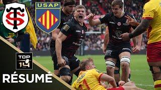 TOP 14: Résumé partie complète Stade Toulousain vs USA Perpignan : J10 - Saison 2024/2025