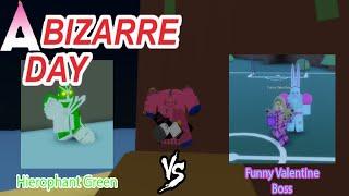 Hierophant Green vs Funny Valentine Boss | A Bizarre Day