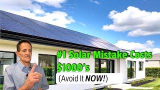 Solar Tax Credit 2025 How it Works #1 Mistake That Costs $1,000's (Avoid NOW!) Solar Energy Credit