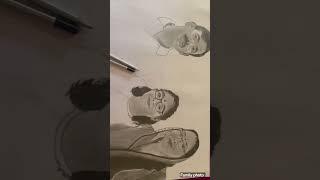 family photo #viral #shorts#sketchart #MissArtist Jyotiverma @jyotiverma4558