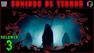 SONIDOS DE TERROR 8D  SONIDOS HALLOWEEN  sonidos de miedo, audio terrorifico