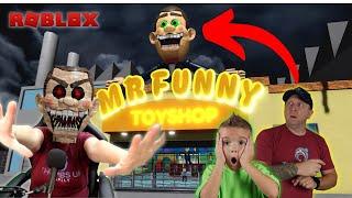 Escape ROBLOX MR FUNNY'S TOYSHOP Game Is Really Scary Obby