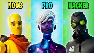 NOOB vs PRO vs HACKER - Fortnite Funny Moments