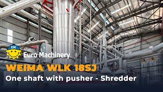 WEIMA WLK 18SJ Industrial Shredder | High-Capacity Plastic Shredding Machine for Sale!