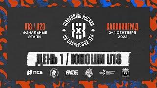 Первенство России 3х3 U18 / День 1 / Юноши