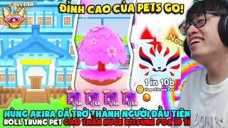 HÙNG AKIRA DÙNG 400 GOD POTION PAY TO WIN PETS GO! ROLL TRÚNG HUGE KITSUNE FOX 10 TỈ ĐẦY CẢM XÚC