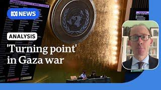 UN motion hailed as ‘turning point’ in Israel-Gaza conflict | ABC News