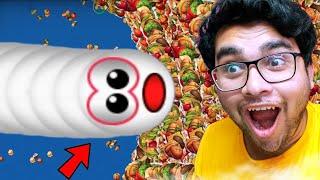 পৃথিবীর সবথেকে বড়ো সাপ !! || WormsZone.io Bangla Gameplay || Professor Of Pc Gaming