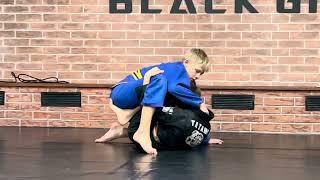 bjj kids fighting | orange vs yellow belt | Max vs Roman | 2023