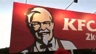 Ronald McDonald VS KFC Sign (LIVE)