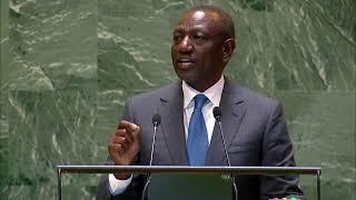 President Ruto's national address at the Summit of the Future, UNGA, New York