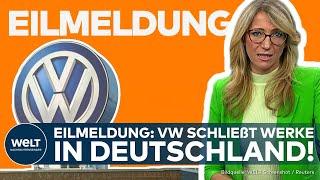 EILMELDUNG: Werksschließungen in Deutschland! Volkswagen will zehntausende Arbeitsplätze abbauen!