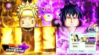 NEW META 6 STAR NARUTO & SASUKE TAG TEAM IS OP 40 MILLION DMG ALL STAR TOWER DEFENSE (FANMADE)