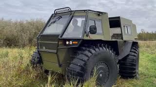 Прототип Вездехода Лесник Экстрим. Amphibian Lesnik