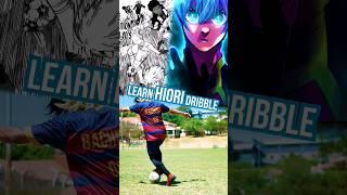 Yo HIORI Crazy DRIBBLE Tutorial! #shorts  #bluelock