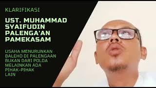 Klarifikasi Ustd Muhammad Saifudin Pamekasan