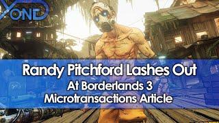 Randy Pitchford Lashes Out At Borderlands 3 Microtransactions Article