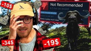 I played the LOWEST Rated Survival games on Steam...