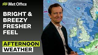 23/06/2025 - Sunny spells, showers in Scotland- Afternoon Weather Forecast UK – Met Office Weather